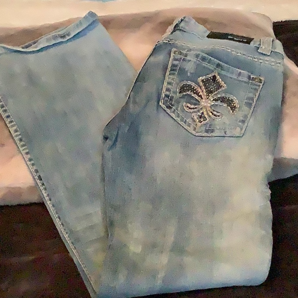 Rock n roll cowgirl bling jeans